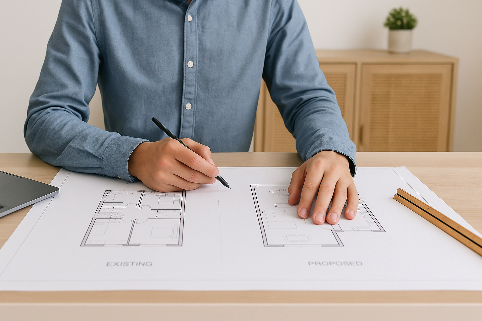 About about us architecural drawing